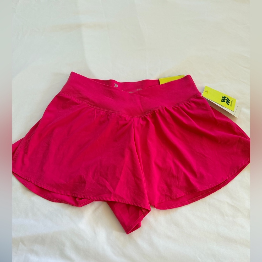 All in motion Hot Pink Girls Athletic Skort Shorts